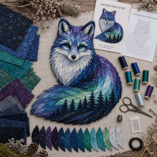 SkyStitch – Northern Lights Patchwork Kit