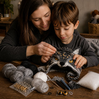 MystiKnit – Fantasy Hood Hat Crochet Kit