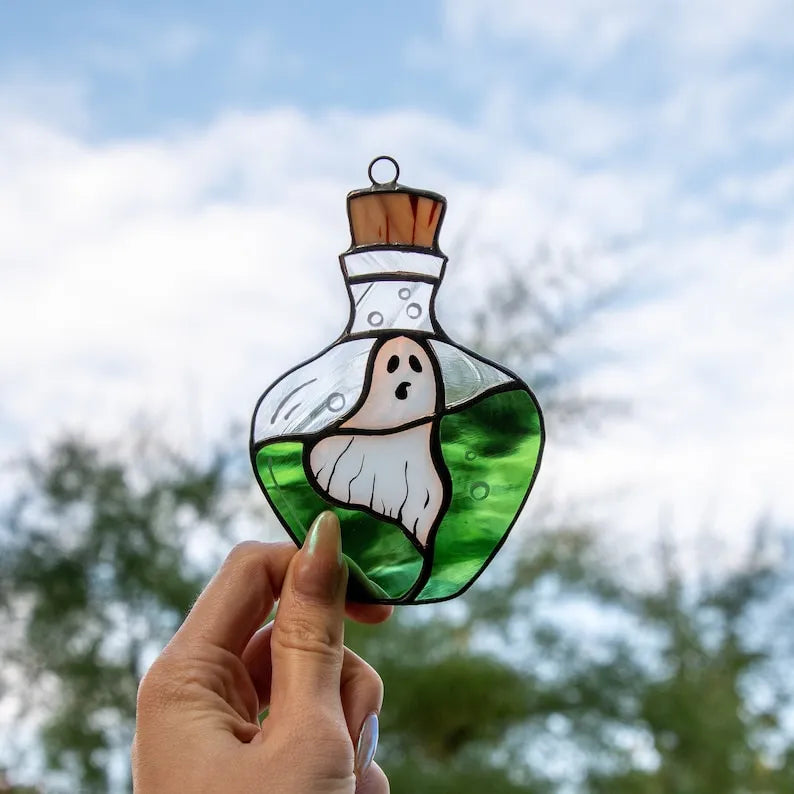 SpookyShade - Halloween Grim Reaper Sun Catcher