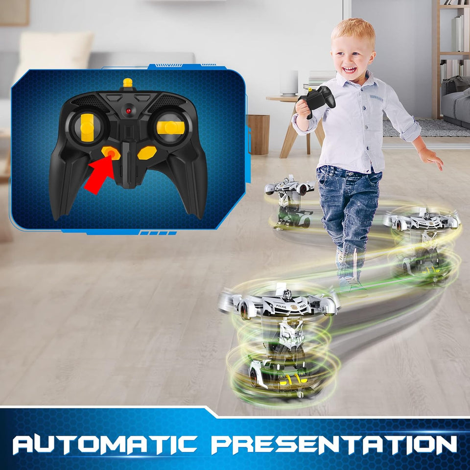 DriftGuardian Patrol - Gesture-Controlled Police Car