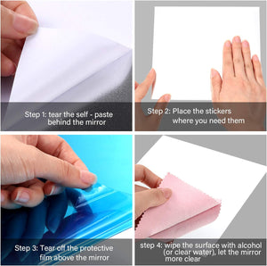ReflectEase – Flexible Stick On Mirror Sheets