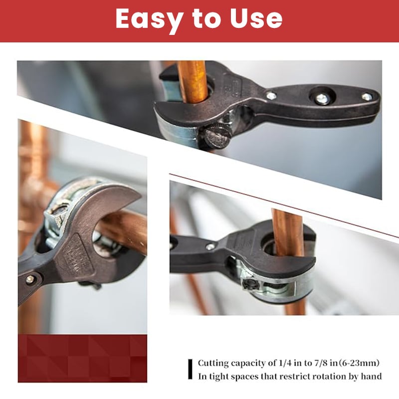 CutMaster - Precision Ratchet Tube Cutter