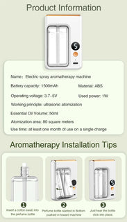 ZenMist – Smart Aromatherapy Diffuser
