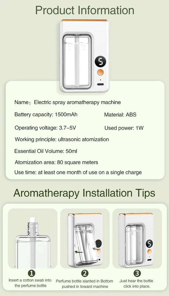 ZenMist – Smart Aromatherapy Diffuser