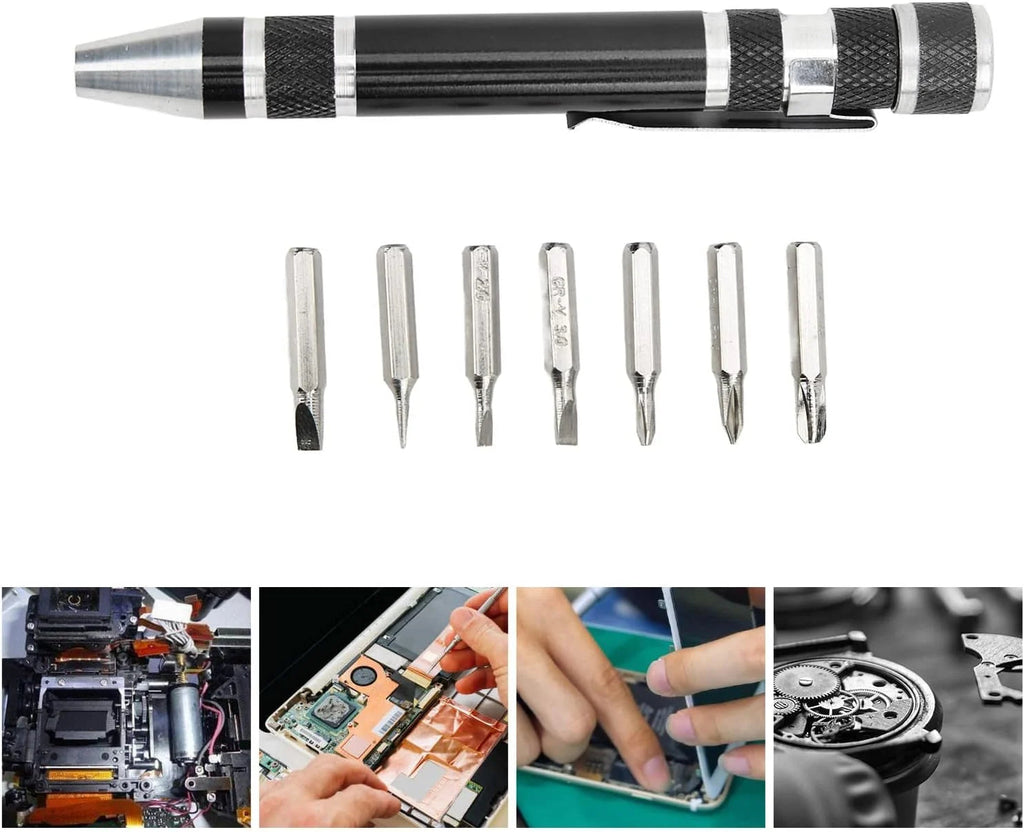 8-in-1 Pocket Pen Screwdriver marnetic