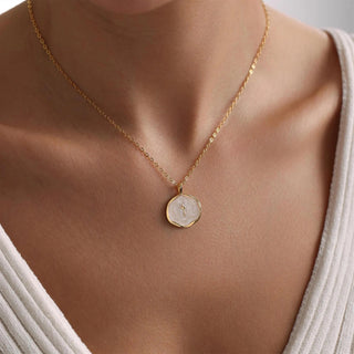 SereneFaith – Vintage Oval Cross Necklace