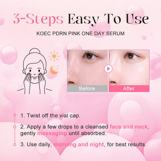 ✨This Week Special 49% OFF🔥Korean Skincare PDRN Pink One Day Serum
