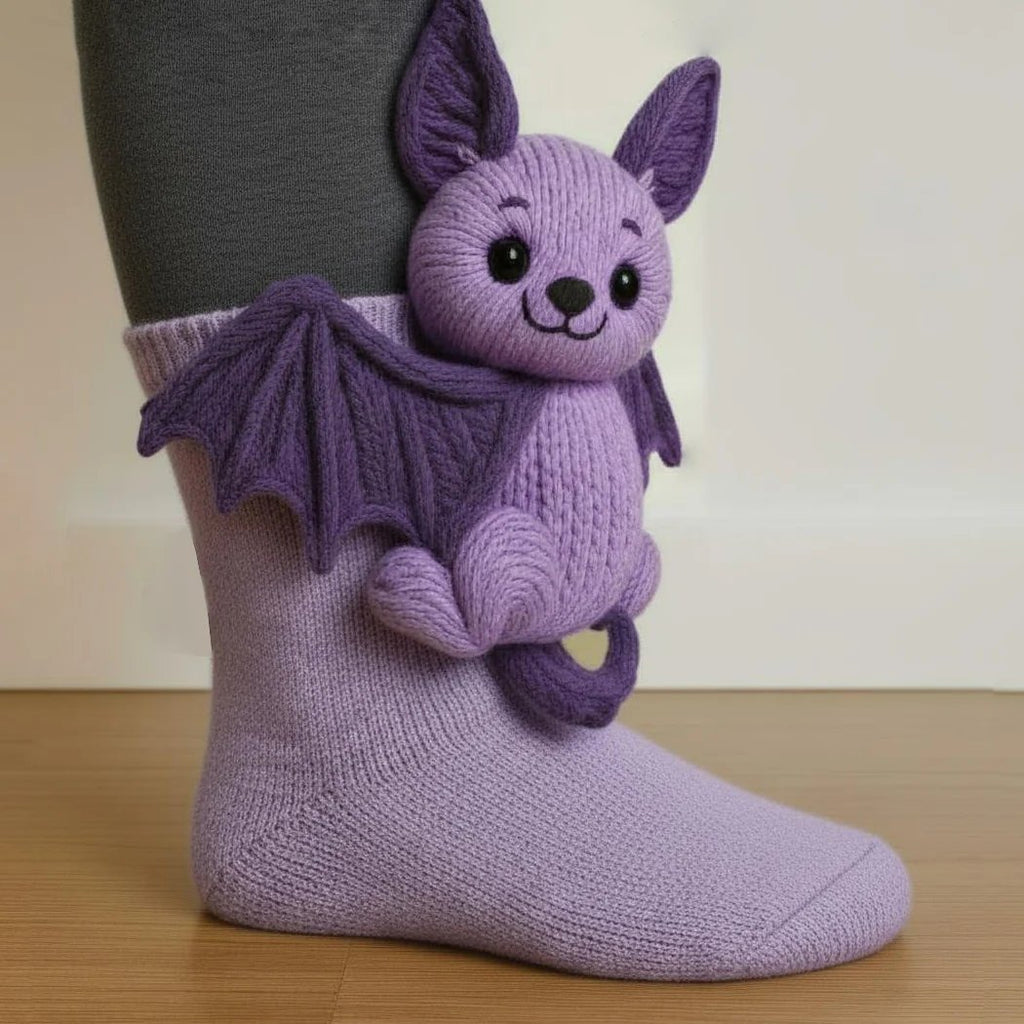 CuddleCritters - Warm & Playful Animal Socks