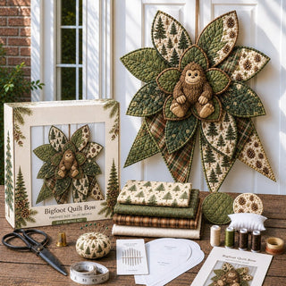 StitchCharm – Oversized 3D Quilted Bow Craft Kit