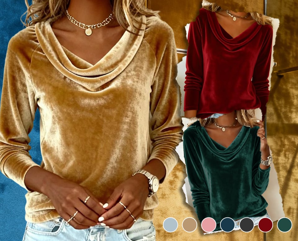 CuddleSilk - Velvet Comfort & Style Top