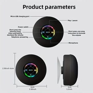 GlowSound - Mini Waterproof Speaker
