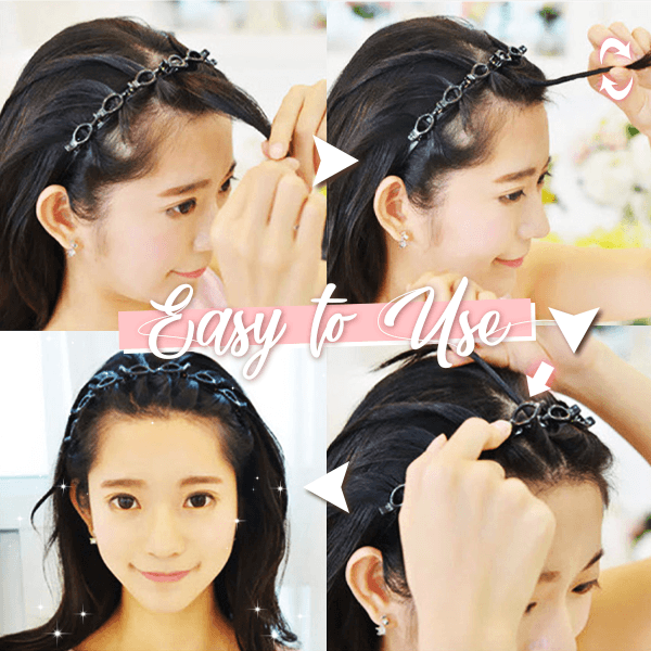 StyleSnap - Instant Double Bang Hair Tool – Clip, Twist, Slay