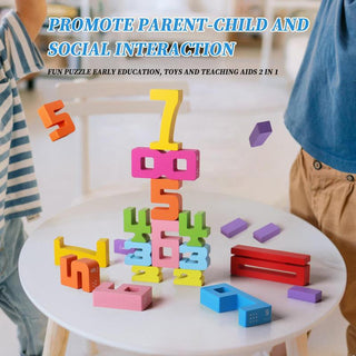 WoodNum – Educational Number Building Blocks