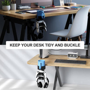 FlexiDock  | 3-in-1 Rotating Desk Storage Solution