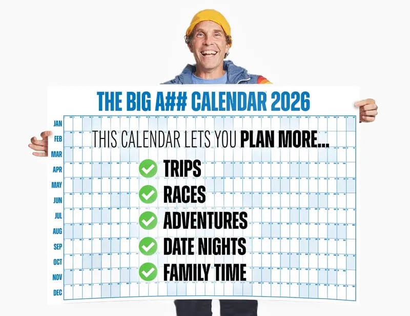 📅The Big A## Calendar 2026 - Flexible Dry-Erase Material