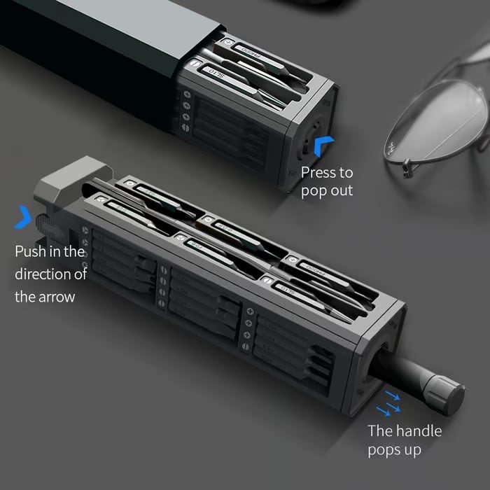 PowerSpin - 40-in-1 Mini Electric Screwdriver
