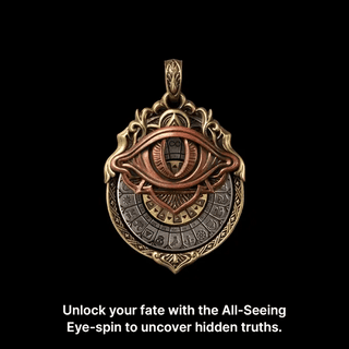 MysticEye – Handcrafted Tarot Eye Pendant
