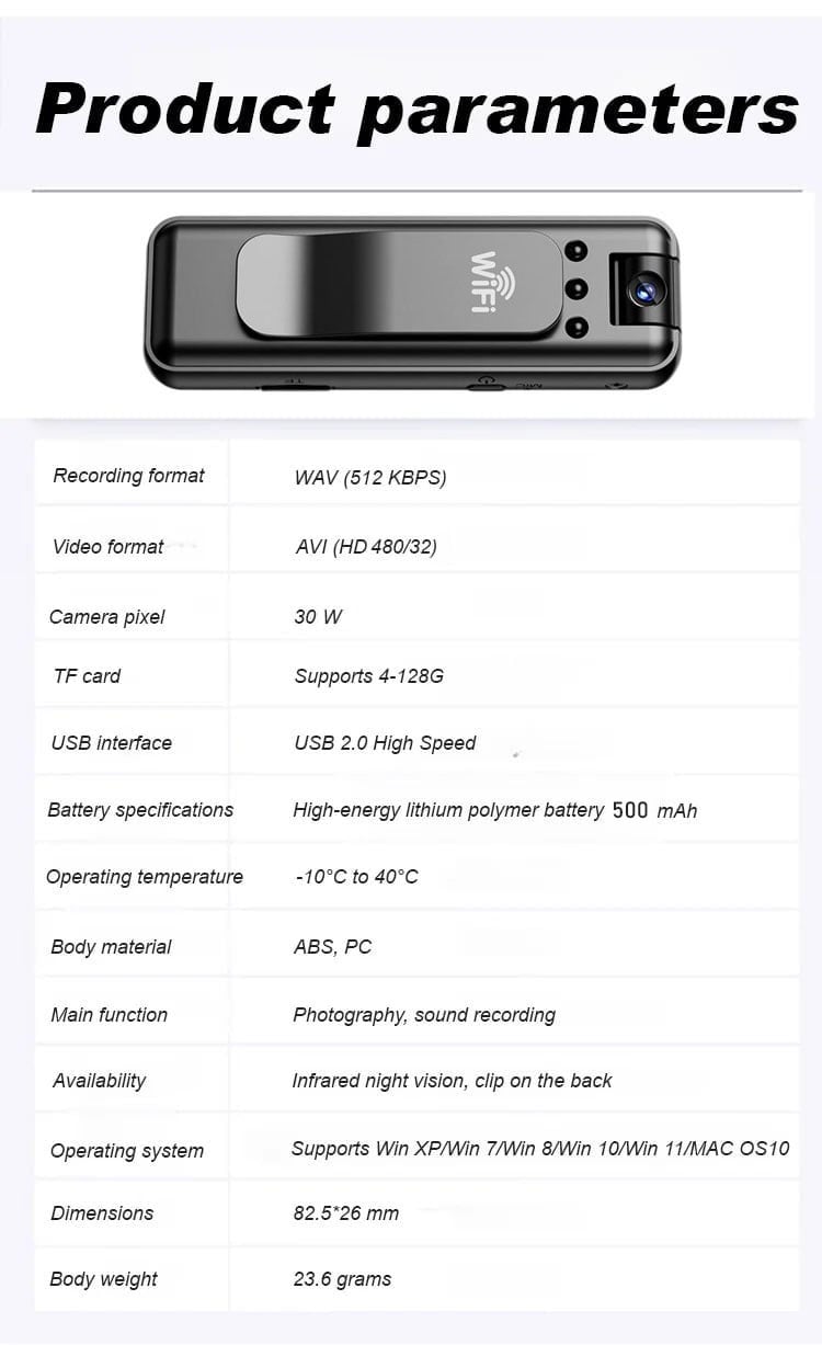 StealthEye - Mini 1080p Infrared Recorder for True Vision