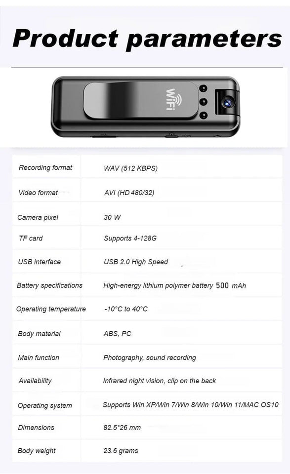 StealthEye - Mini 1080p Infrared Recorder for True Vision