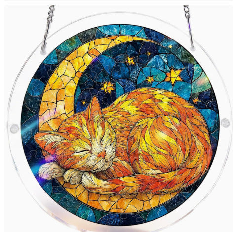 EmeraldFlame –  Acrylic 80 Pcs Suncatcher Puzzle