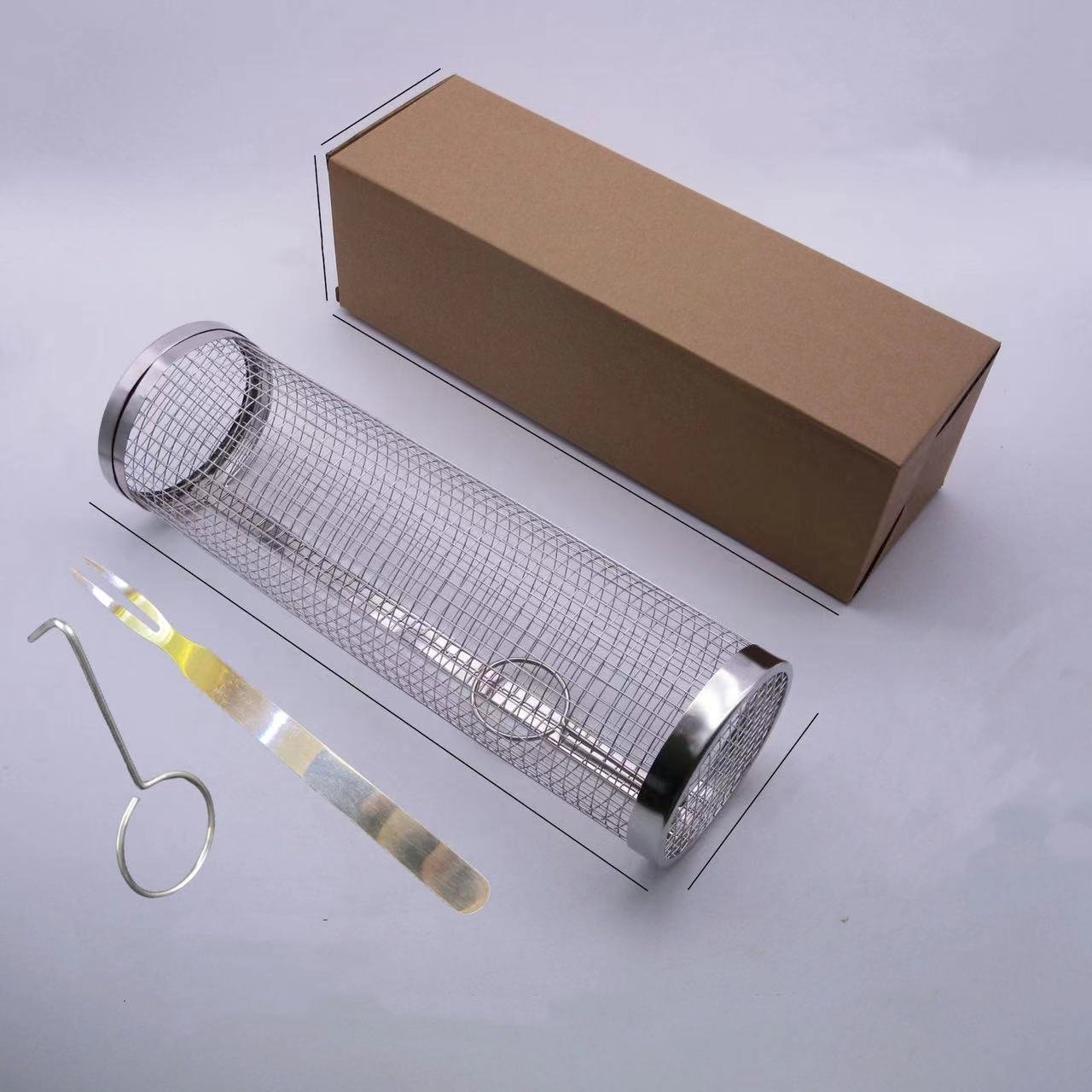 FlipGrill – Rolling BBQ Grill Basket