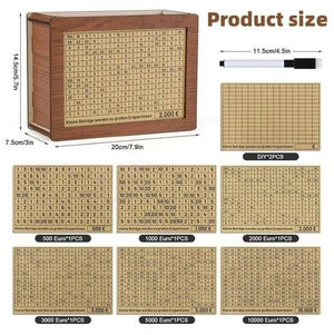 VaultCraft - Premium Wooden Savings Box