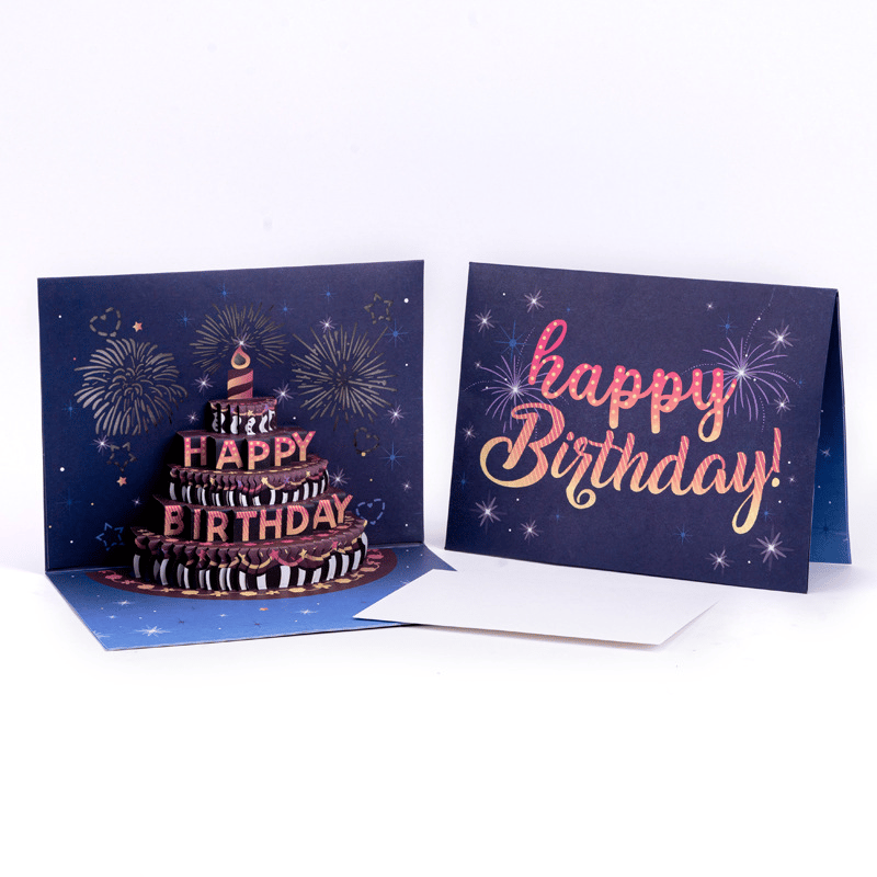 JoyBurst - Interactive Light-Up Birthday Pop-Up Card