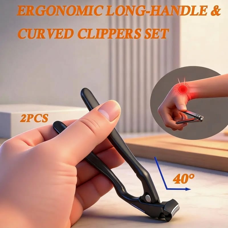SeniorEase - Curved Nail Clipper