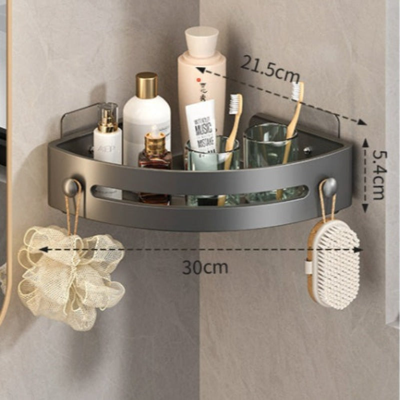 AquaFlex – Adjustable Triangle Shower Organizer