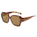 Brown leopard print