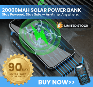 RayMax - Outdoor Solar Charger & Emergency Power Solution