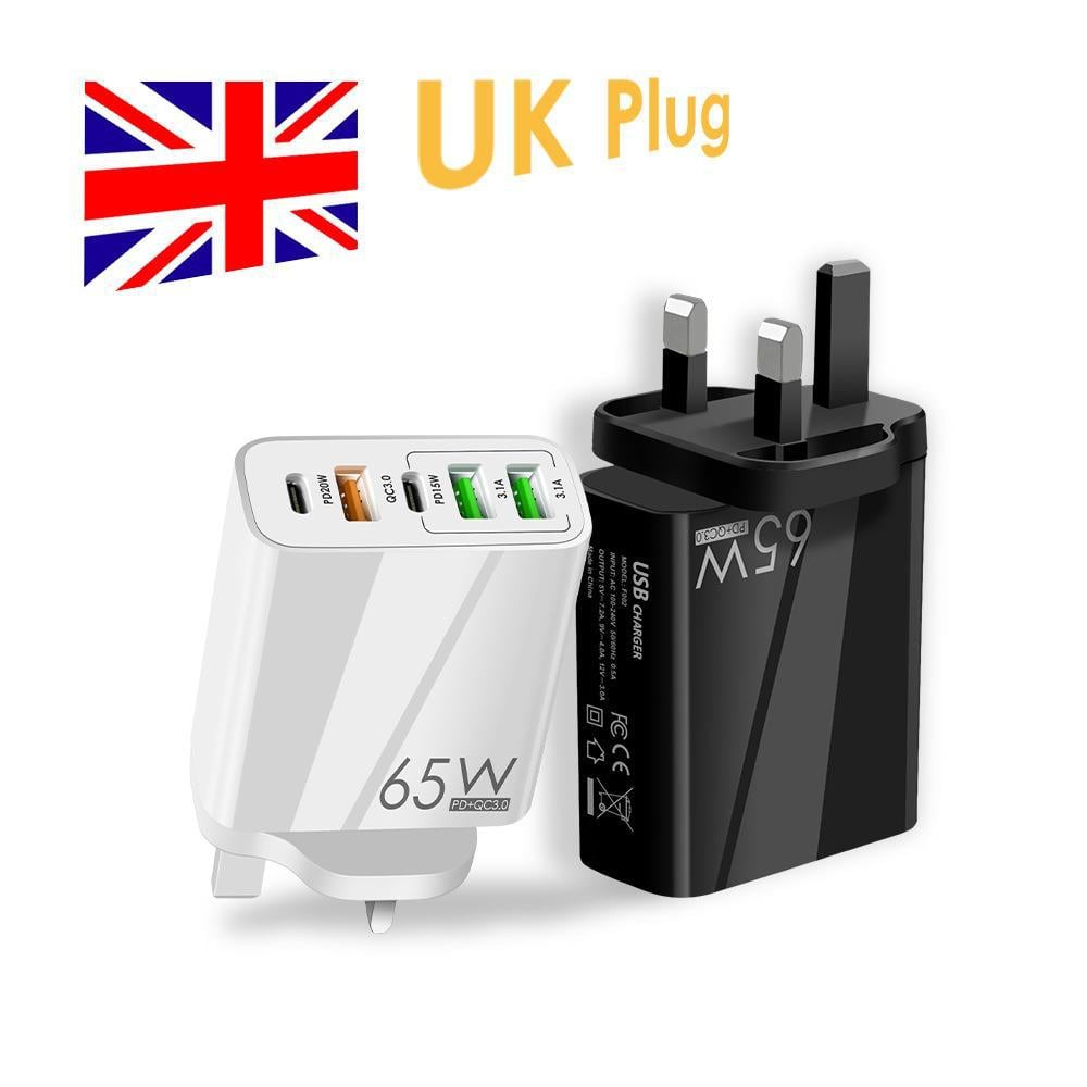 PowerNest – Fast 65W Wall Charger, Multiple Ports