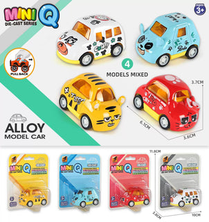 EggZoom – Alloy Mini Cartoon Easter Egg Car Toy