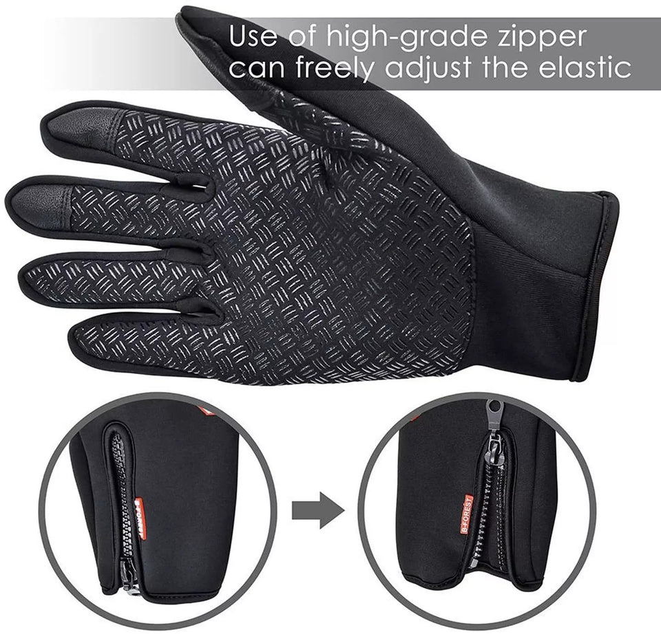 HeatLock - Waterproof & Windproof Winter Gloves