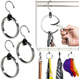 SpaceSaver – Versatile Multipurpose Closet Hanger