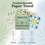 FreshFiber - Ultra-Absorbent Swedish Dishcloth Set