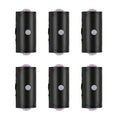 Black 6 pcs