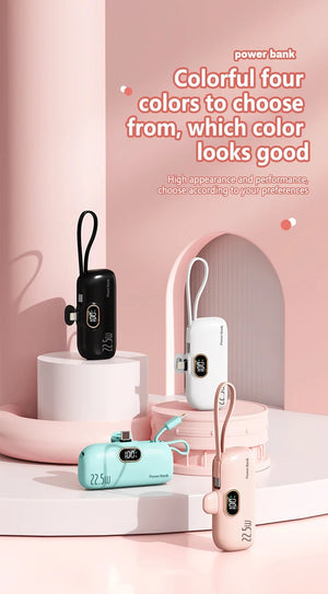 ChargeMini – 5000mAh Portable Power Bank