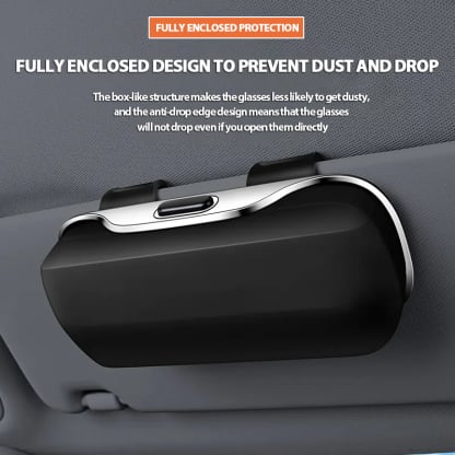 VisionVault - Sleek Car Glasses Storage