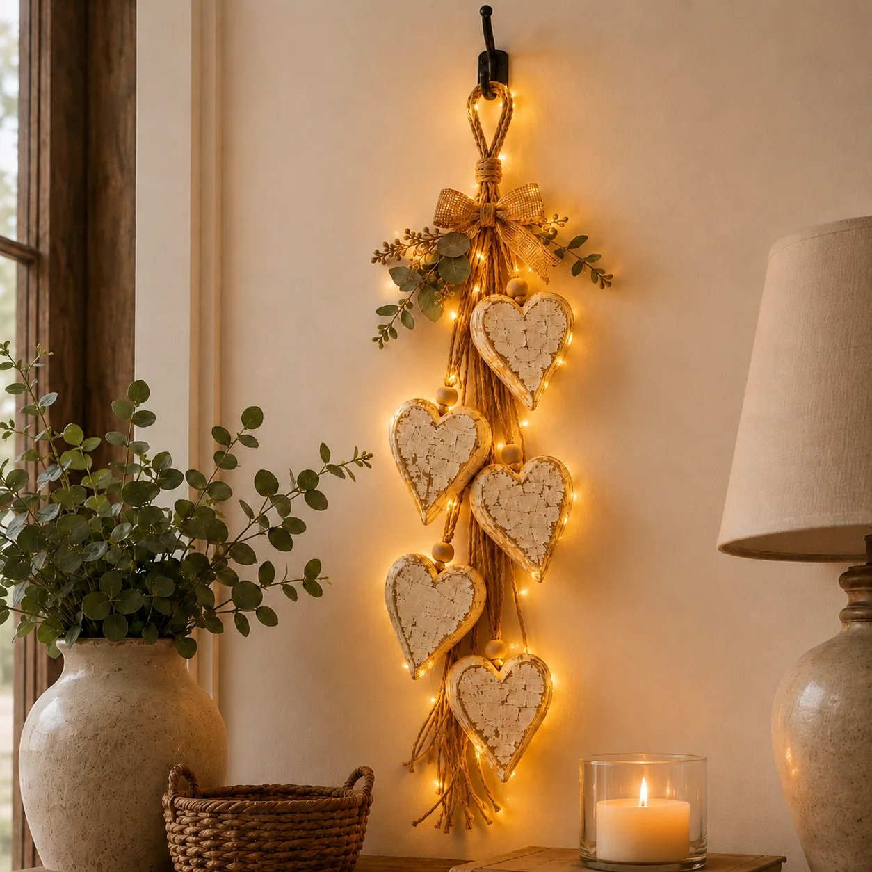 💙Hanging Heart Wall Decor