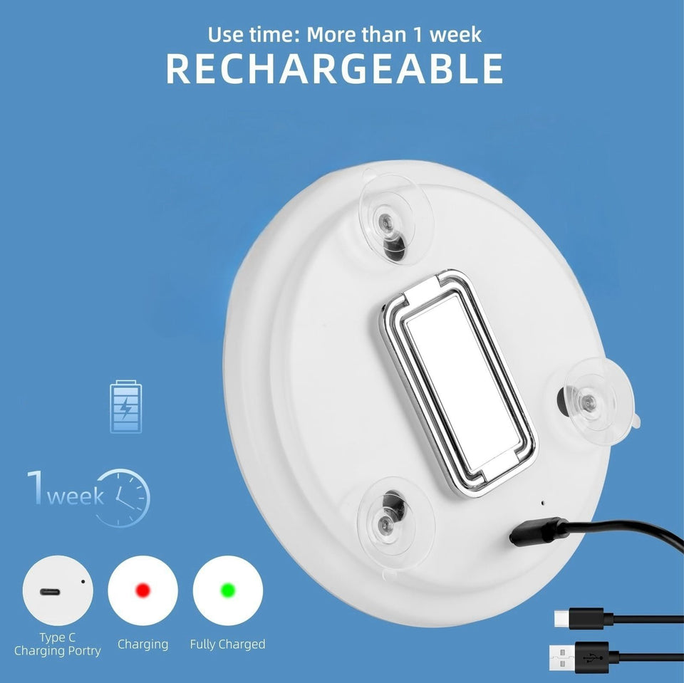 GlamView - Portable Rechargeable Makeup Mirror