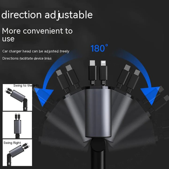 Quick Charge 100W - Flexi Car Charge marnetic