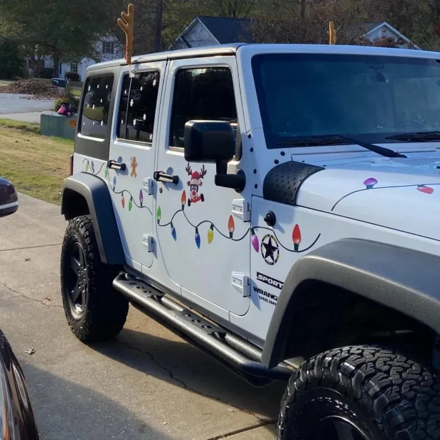 Glow-in-the-Dark Bulb Magnet Decoration Set marnetic