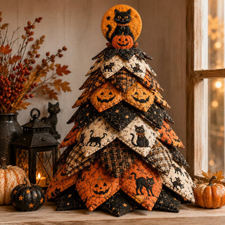 QuiltCharm – Handmade Halloween Tree Craft Kit