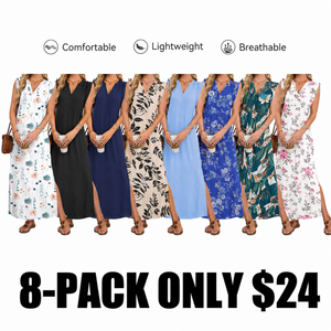 Summer Dresses for Women 2026 Wrink Free Beach Vacation Dress