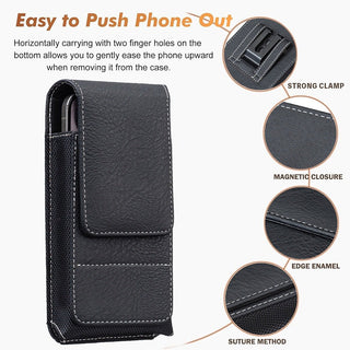 BeltGuard – Premium Magnetic Phone Carry Waist Pouch