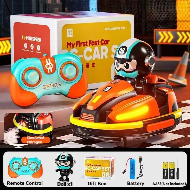 Bumper Cars Two-Player Racing Game-2.4 GHz Remote Control Bumper Cars