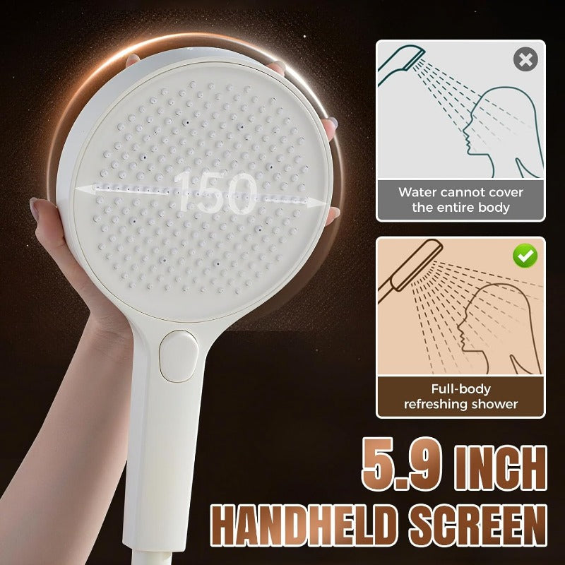HydroEase - Air-Boost 5.9” Shower Head