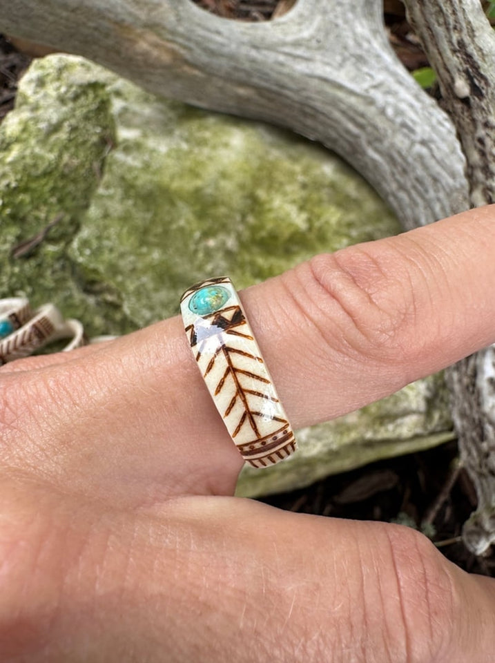 StagMark – Unique Ring from Natural Shed Antlers