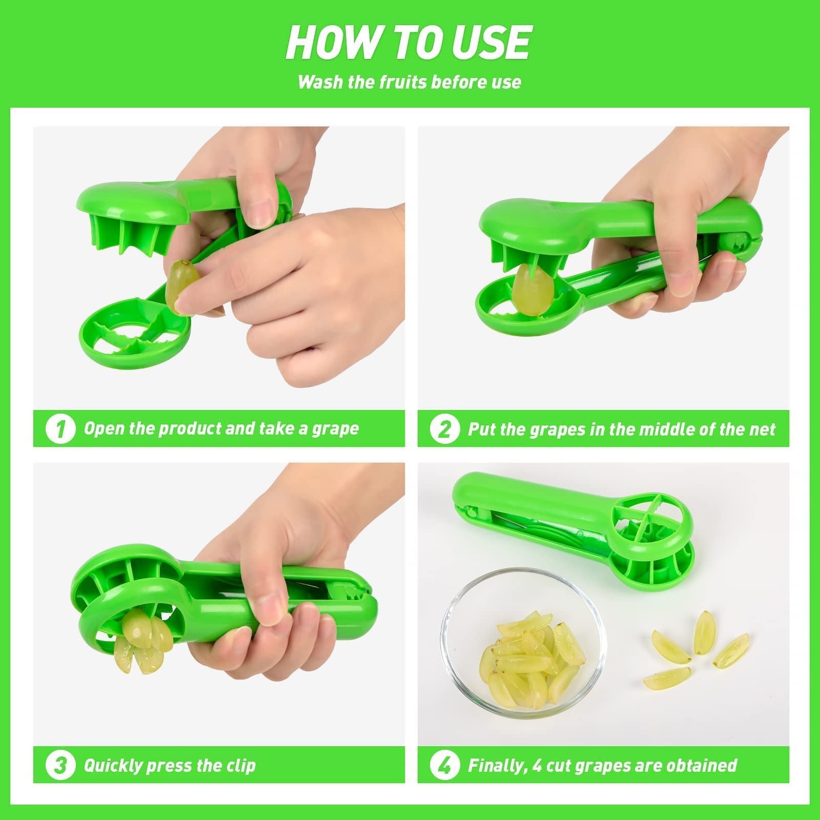 SnackSlicer - Easy Fruit Prep Tool